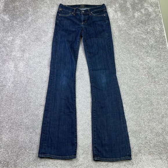 Citizens of Humanity Amber Jeans Women’s 26 Blue Bootcut Low Rise Dark Denim - Picture 1 of 15